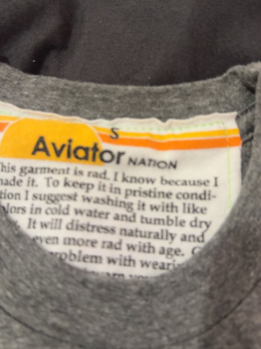 Aviator nation T shirt size small - Picture 2 of 2